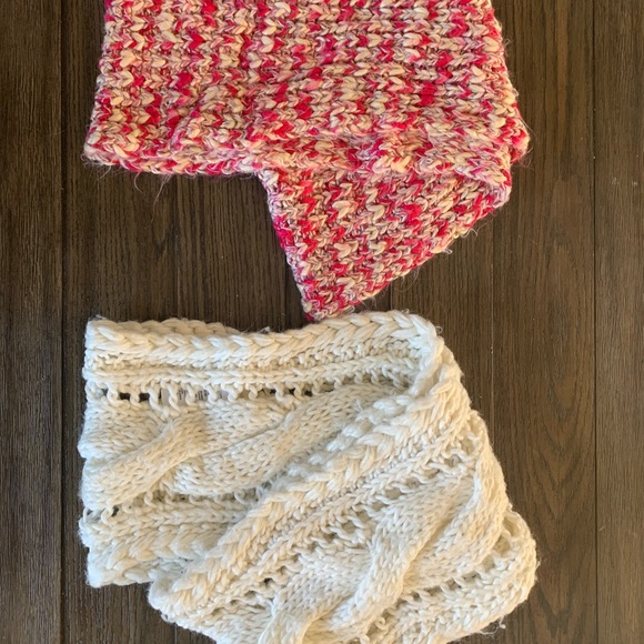 Two American Eagle Infinity Scarves